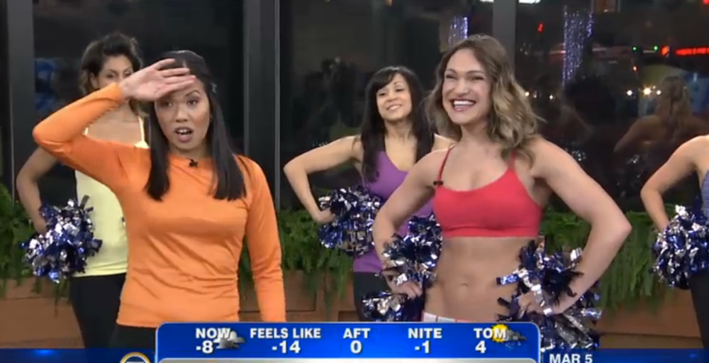 Toronto fitness class Cheer Body on Breakfast Television